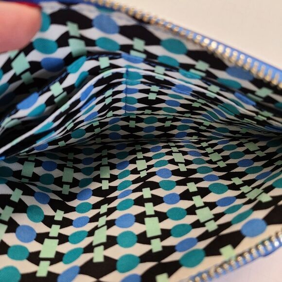 Vera Bradley Blue Composition Wristlet - Picture 6 of 6